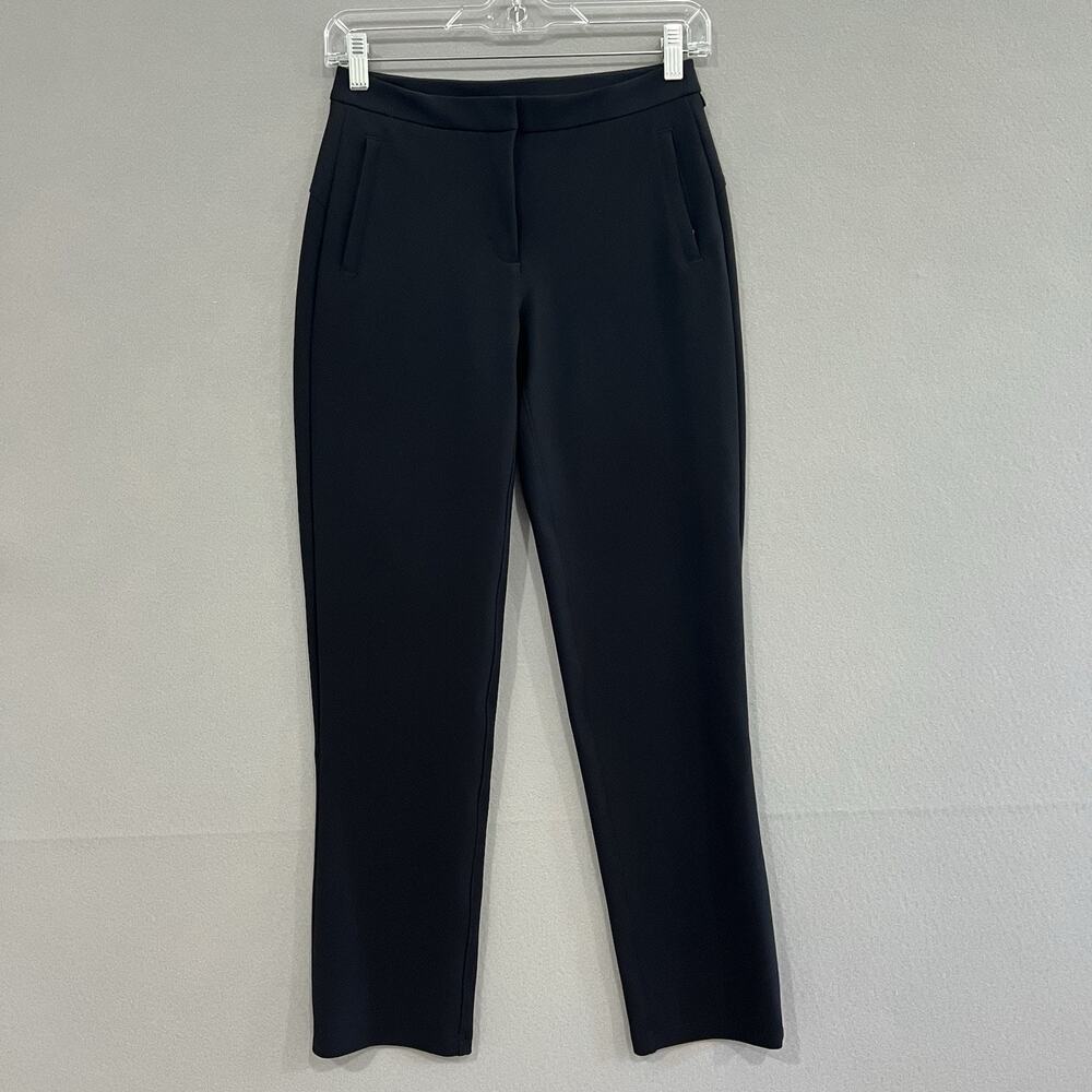 Lululemon On the Move Pant Pants Size 2 Black Minimalist Office Casual